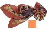 Hermes Carré 70 En Foulard en soie Vintage #23