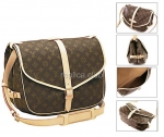 Louis Vuitton Monogram Canvas Saumur Handbag Replica M42256