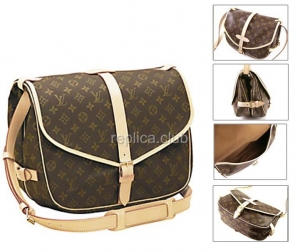 Louis Vuitton Monogram Canvas Saumur Handtasche M42256 Replica