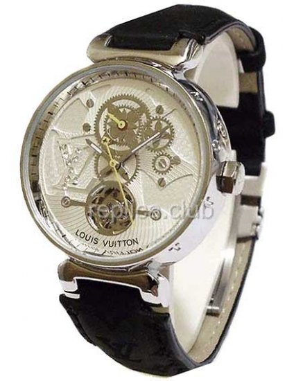 Louis Vuitton Style Perpetuel Tourbillon Replik-Uhr #1