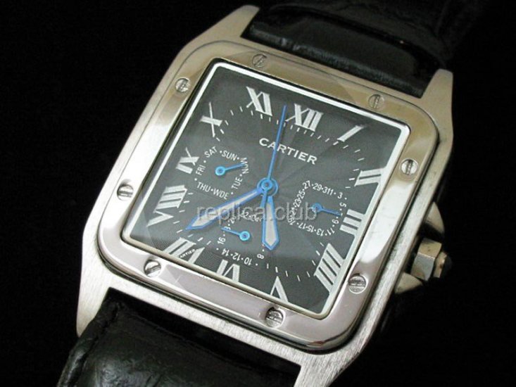 Cartier Santos 100 Datograph Replica Watch