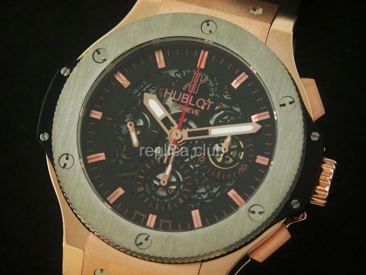 Hublot Big Bang Automatic Skeleton Swiss Replica Watch #3