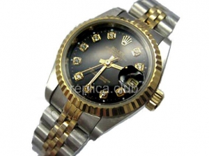 Rolex Oyster Perpetual Datejust Damenuhr Swiss Replica #2