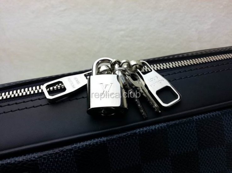 Louis Vuitton-Aktentasche N41347 Damier COBALT Handtasche Replica