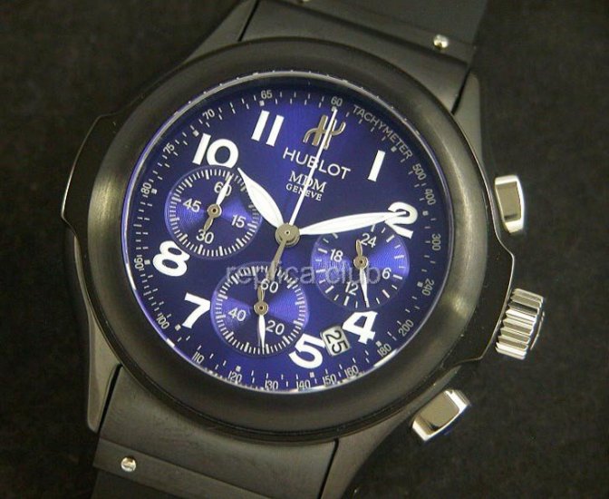 Hublot MDM Chronograph Replica Watch #6