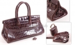 Hermes Birkin Shoulder Replica Crocodile Handbag #2
