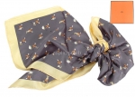 Hermes Carré 70 En Foulard en soie Vintage #50