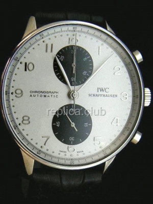 IWC Chrono Portuguses Swiss Replica Watch #1