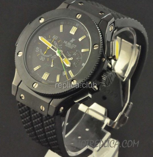 Hublot Big Bang Foudroyante Senna Replica Watch Cronógrafo