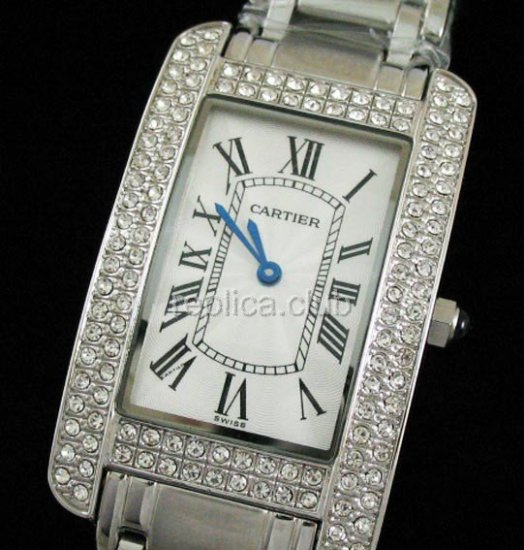 Cartier Tank Americaine Moyen Replica Watch #6