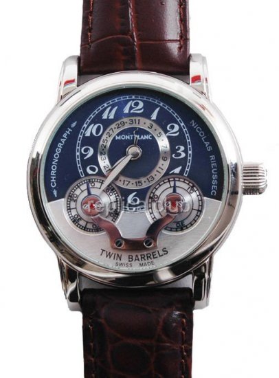 Montblanc Twin Barrels Replica Watch #5