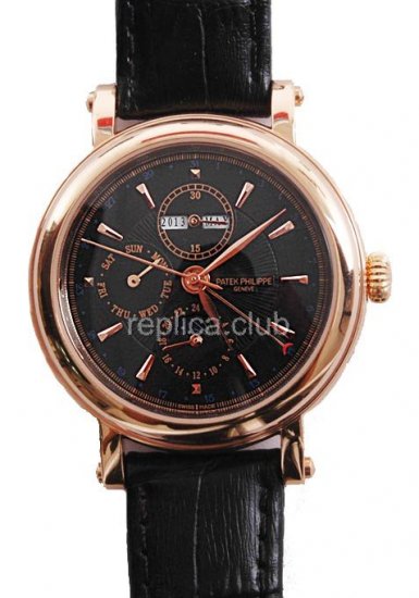 Patek Philippe Ewiger Kalender Replica Watch #9