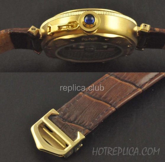Cartier Pasha Gold Replica Watch Grid