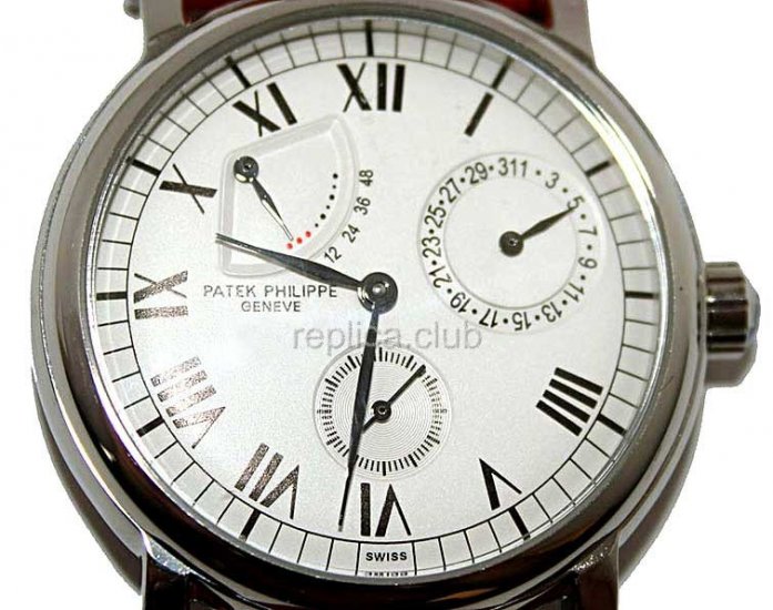 Patek Philippe Calatrava Kalender Power Reserve Replica Watch #2