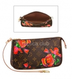 Louis Vuitton Stephen Sprouse Accessoir Pochette Monogram Handbag Replica M48615