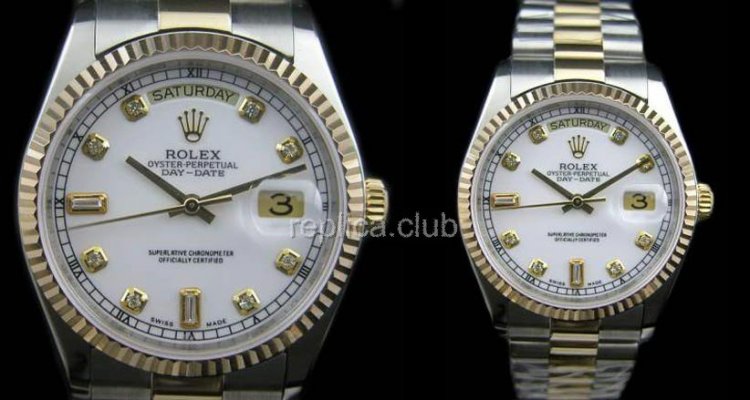 Rolex Oyster Perpetual Day-Date Swiss Replica Watch #10