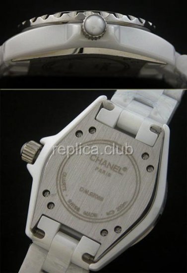 Chanel J12 Ceramic Case Und Armband Replica Watch #2