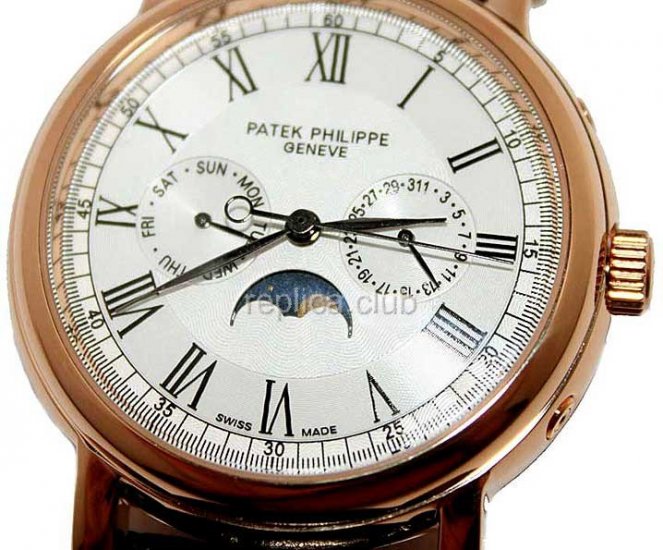 Patek Philippe Calatrava Kalender Replica Watch #4