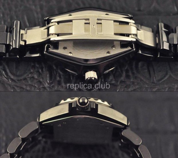 シャネルJ12、小型リアルセラミックケースとBraclet #3