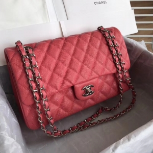 Chanel Classic Double Flap Bag – Caviar & Medium & Pink