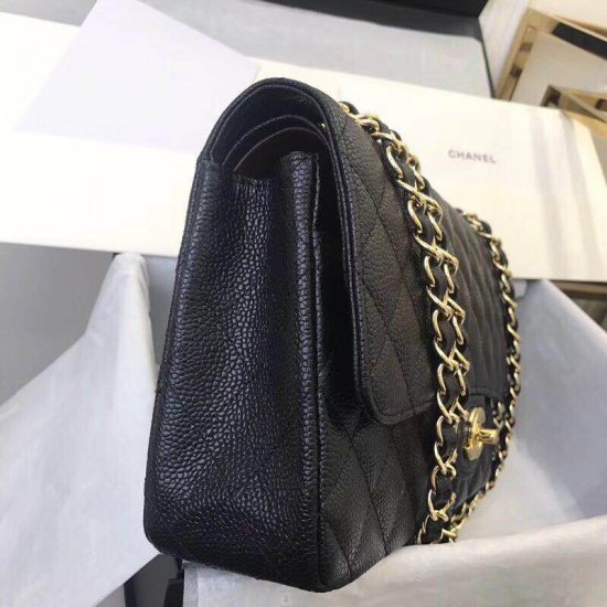 Chanel Classic Double Flap Bag – Caviar & Medium & Black