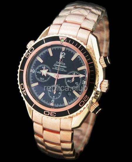 Omega Planet Ocean Chronograph Swiss Replica Watch