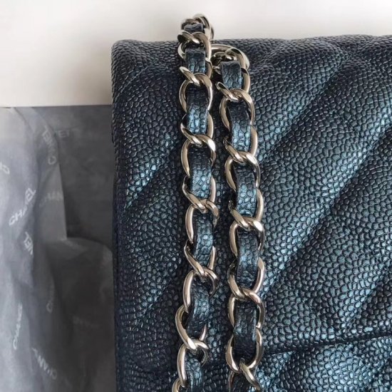 Chanel Classic Double Flap Bag – Caviar & Medium & Blue