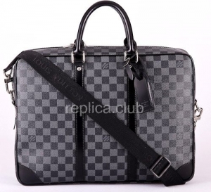 Louis Vuitton-Aktenkoffer Reise GM N41123 Damier Graphite Replica Handtaschen