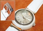 Louis Vuitton Tambour Quartz Diamonds Replica Watch #3