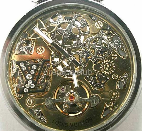 Louis Vuitton Style Perpetuel Tourbillon Watch Replica #2