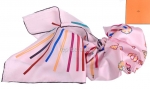 Hermes Carre 70 In Vintage Silk Scarf #40