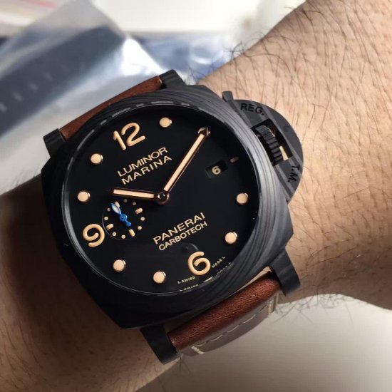 Officine Panerai PAM00661 Luminor Marina 1950 Carbotech Automatic in Carbon Fiber