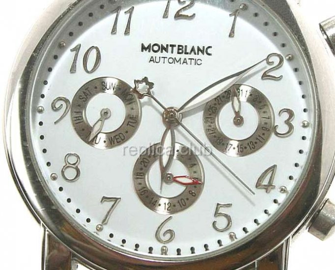 モンブランのMeisterstruckカーボンレプリカ時計 #5