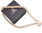 Chanel Pink Necklace Replica