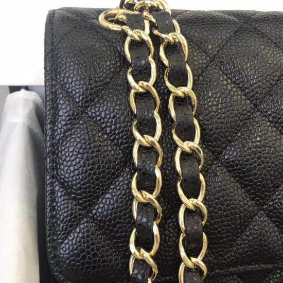 Chanel Classic Double Flap Bag – Caviar & Medium & Black
