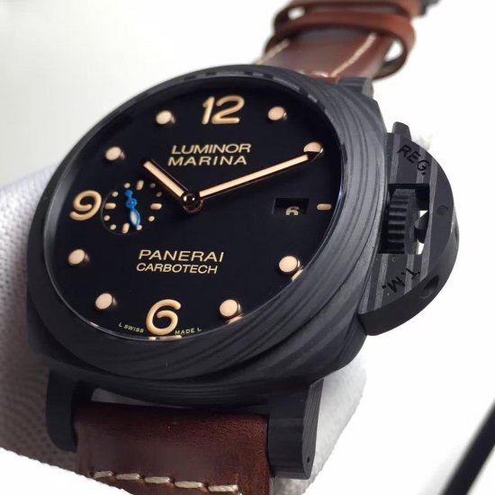 Officine Panerai PAM00661 Luminor Marina 1950 Carbotech Automatic in Carbon Fiber