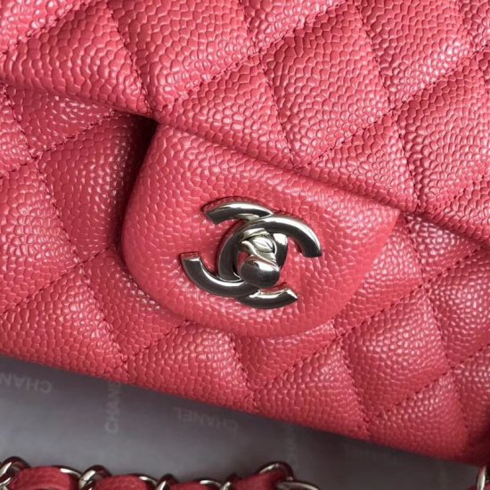 Chanel Classic Double Flap Bag – Caviar & Medium & Pink