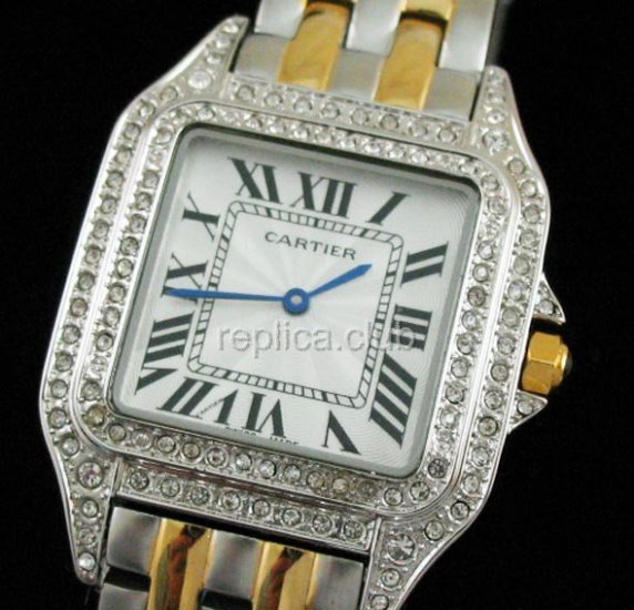 Cartier Santos Demoiselle Schmuck Replica Watch #2