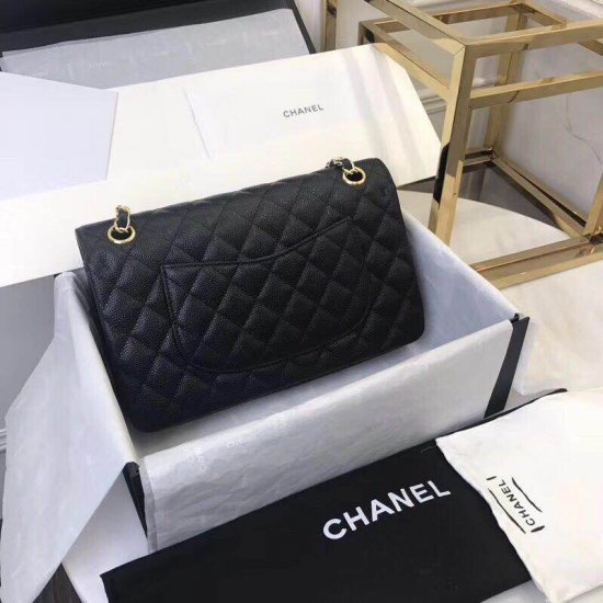 Chanel Classic Double Flap Bag – Caviar & Medium & Black