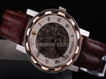 Replica Ferrari Assista Movimento Panerai automática Rose moldura de ouro com pulseira de couro - BWS0367