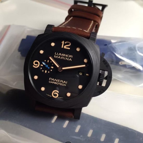 Officine Panerai PAM00661 Luminor Marina 1950 Carbotech Automatic in Carbon Fiber