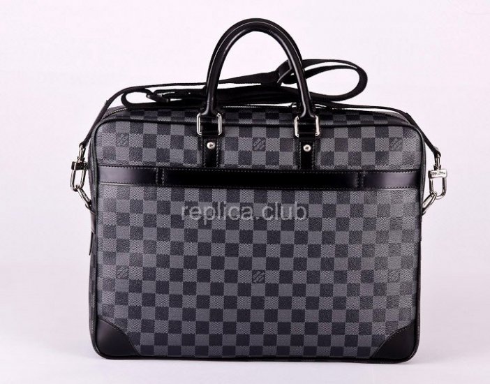 Louis Vuitton-Aktenkoffer Reise GM N41123 Damier Graphite Replica Handtaschen