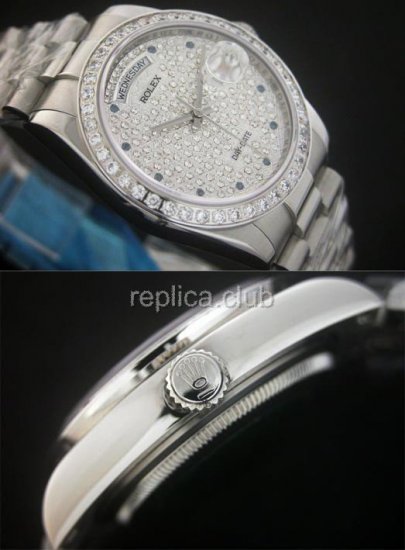 Rolex Day-Date Diamond Swiss Replica Watch