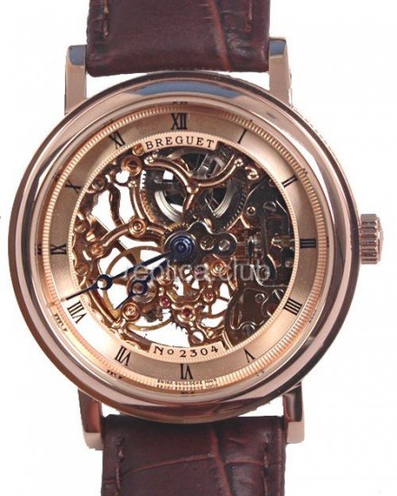 Breguet Classique Skeleton Handaufzug Replica Watch