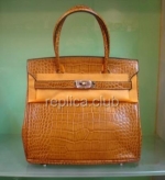 Hermes Birkin Crocodile Replica Handbag #3