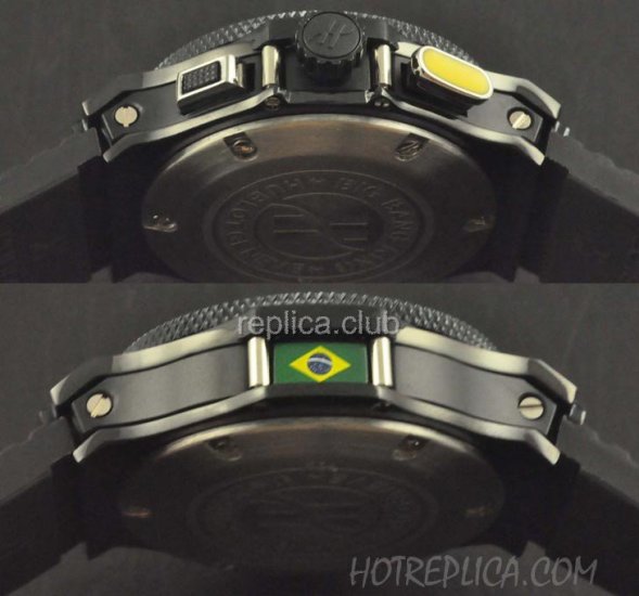 Hublot Big Bang Foudroyante Senna Replica Watch Cronógrafo