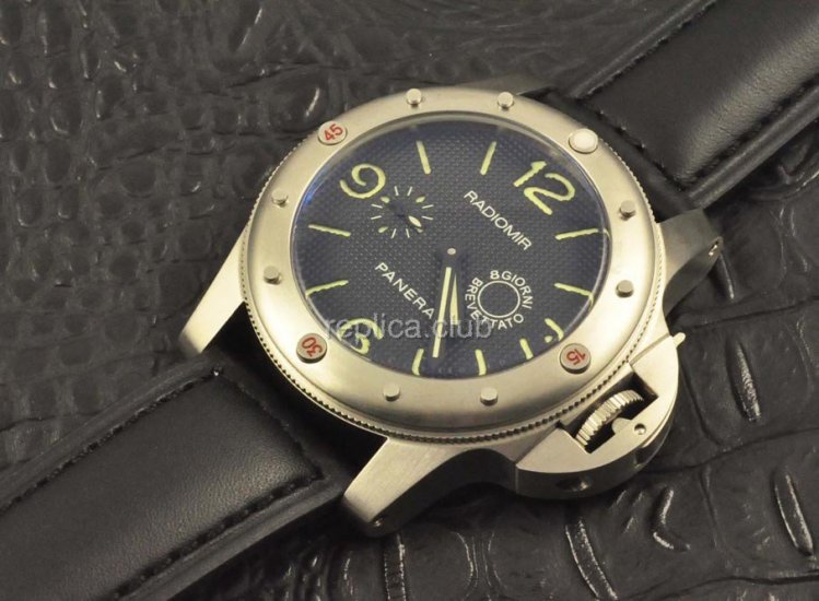 Officine Panerai Radiomir 8 giorni brevettato Replik Uhr #1