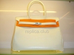 Hermes Birkin de cocodrilo bolso de la reproducción #7