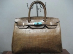 Hermes Birkin de cocodrilo bolso de la reproducción #6