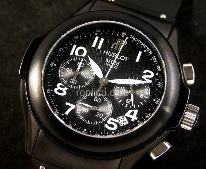 Hublot MDM Chronograph Replica Watch #4